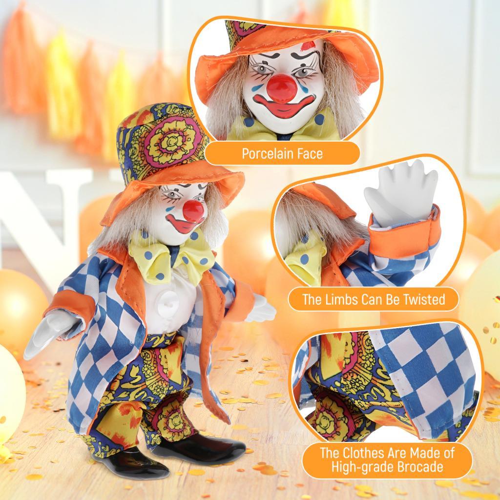 Ceramic Porcelain Jester Clown - Vintage Collectible Clowns recension och pris