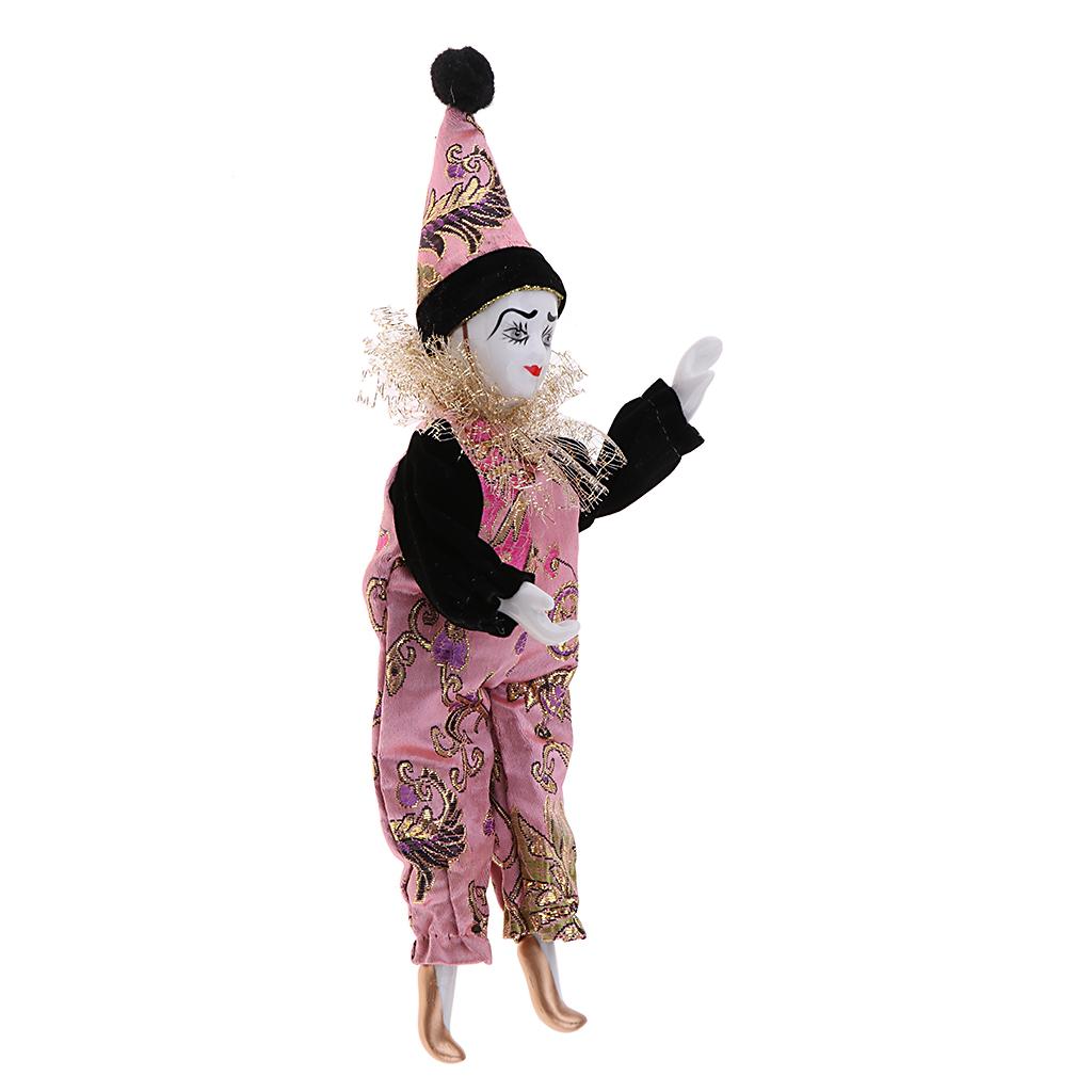 22cm Porcelain Clown Dolls Col - Vintage Collectible Clowns recension och pris