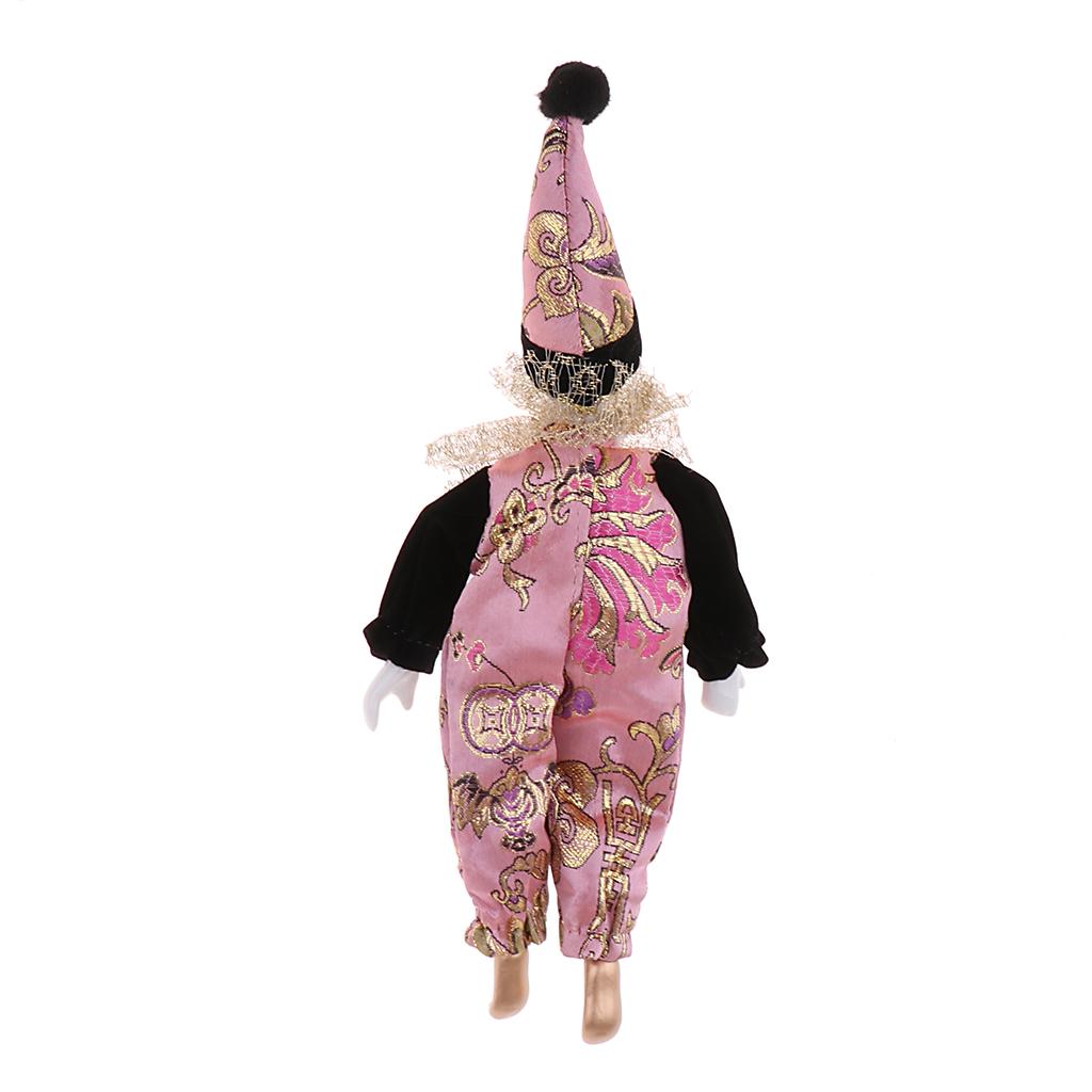 22cm Porcelain Clown Dolls Col - Vintage Collectible Clowns recension och pris