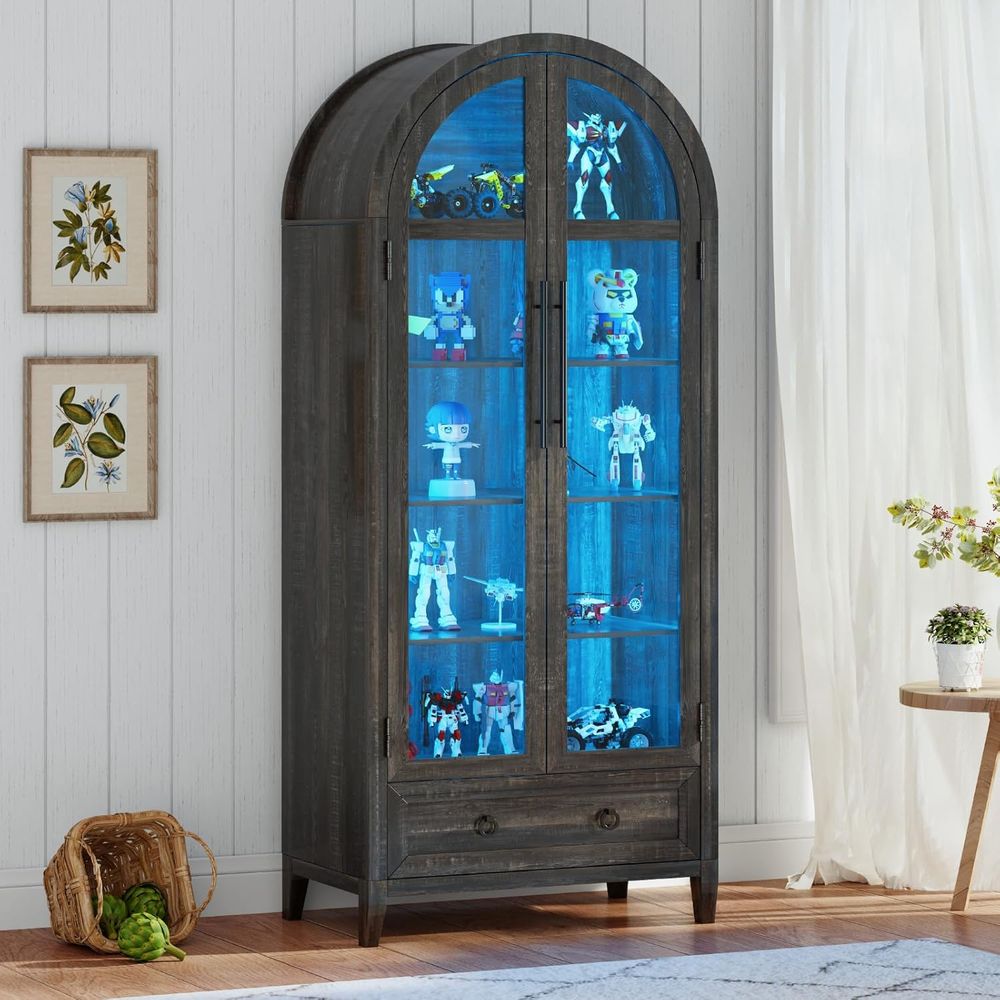 73 Arched Glass Display Cabine - Collectible Collection recension och pris