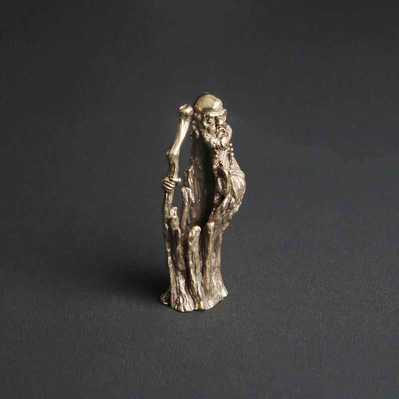 Vintage Brass Zen Master Dharm - Vintage Collectible Ornaments recension och pris