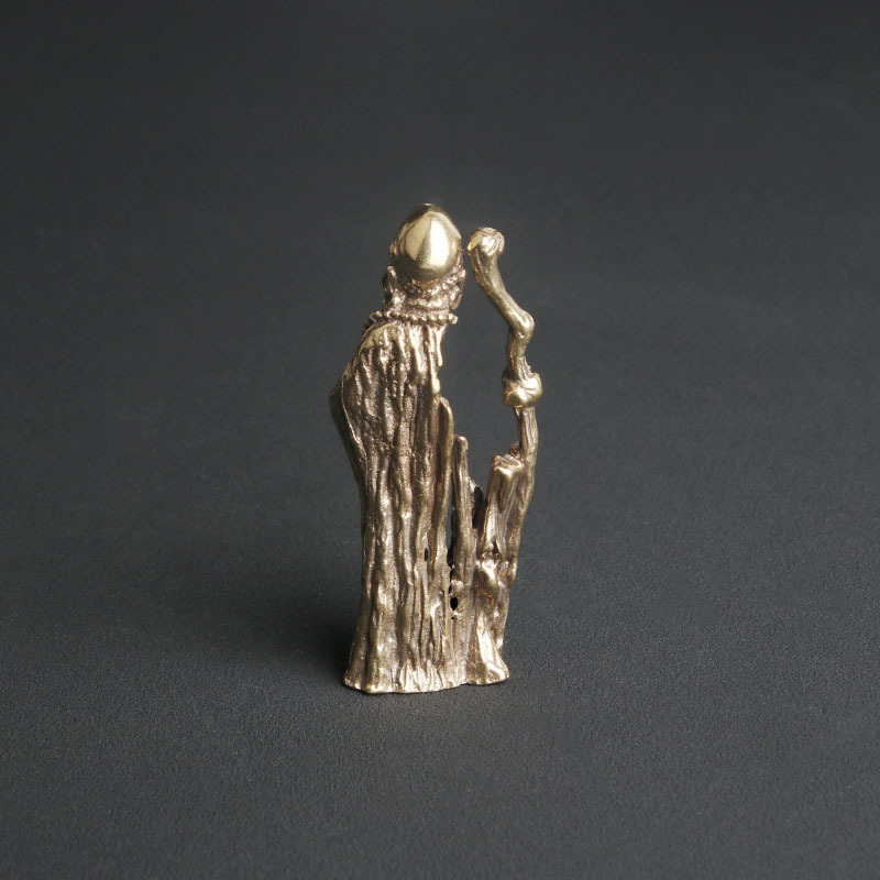 Vintage Brass Zen Master Dharm - Vintage Collectible Ornaments recension och pris