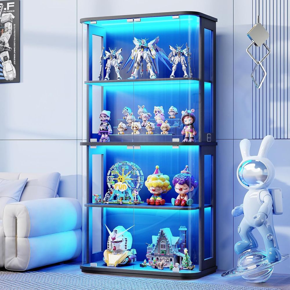 Rounded Display Cabinet with G - Collectible Collection recension och pris
