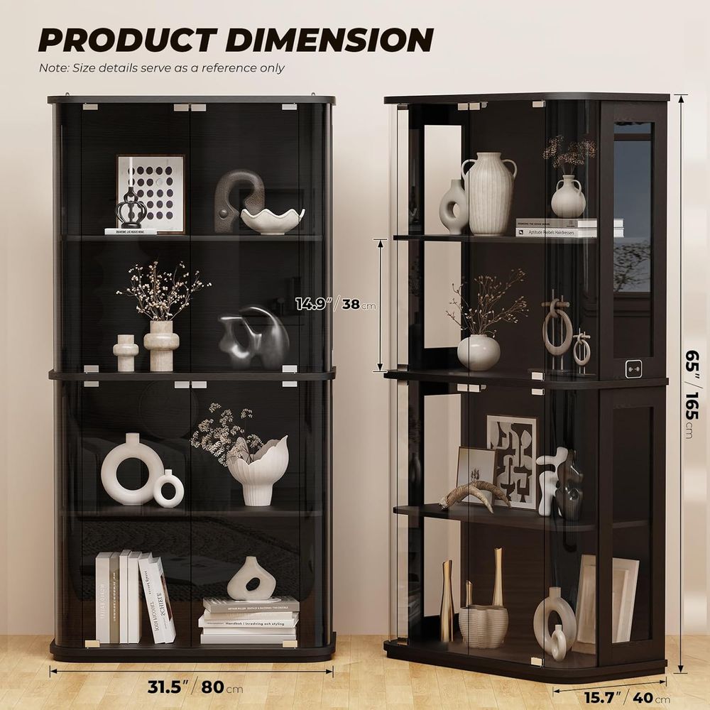 Rounded Display Cabinet with G - Collectible Collection recension och pris