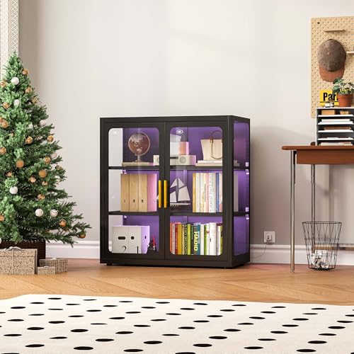 Display Cabinet with Glass Doo - Collectible Collection recension och pris