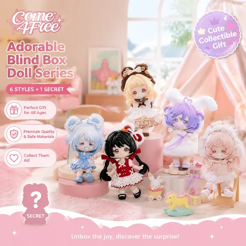 Come4free Blind Box Series Bjd - Collectible Collection recension och pris