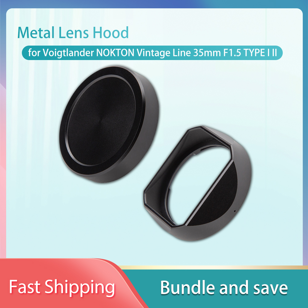 Metal Lens Hood for Voigtlande - Lens Cap Vintage recension och pris