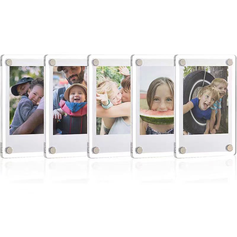 1-10 Pack 3 Inch Acrylic Fridg - Instant Film Pack recension och pris