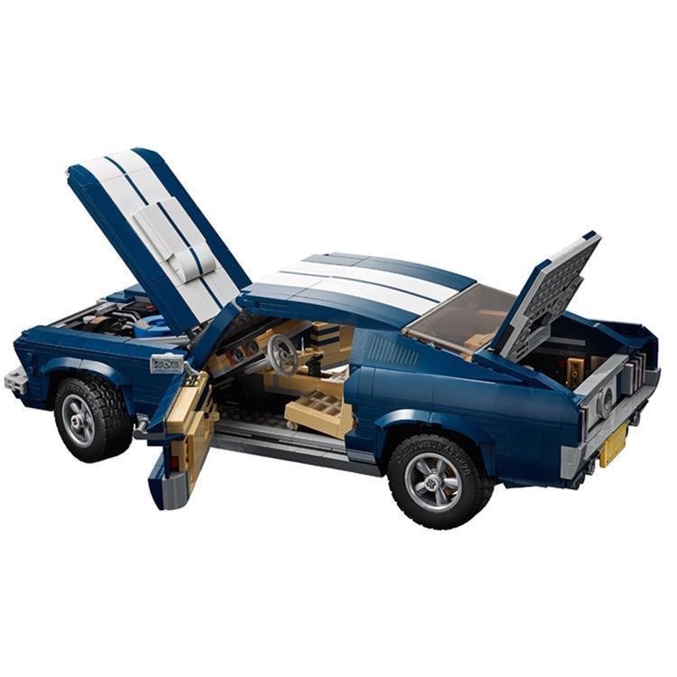 Blue Retro Coupe Car DIY Assem - Vintage Collectible Ornaments recension och pris