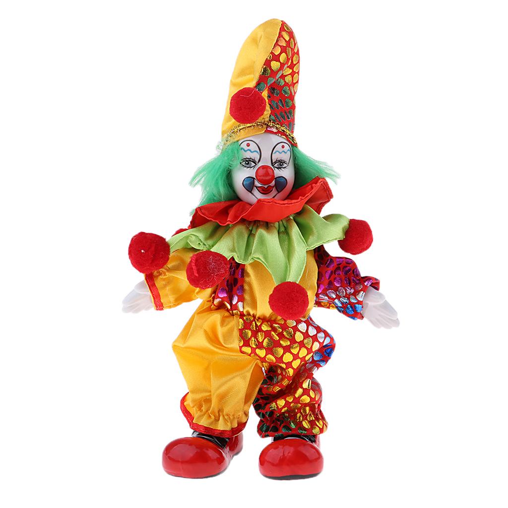 Clown Dolls Porcelain Handcraf - Vintage Collectible Clowns recension och pris