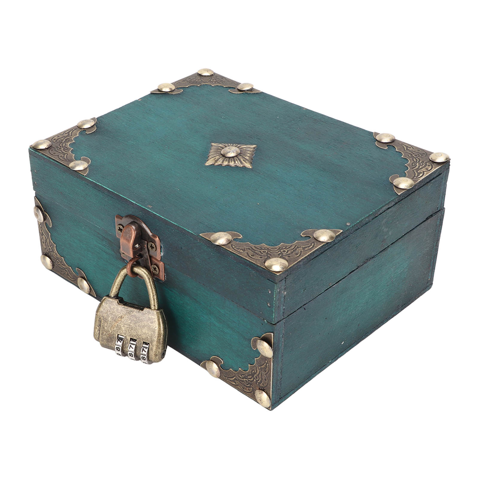 Wooden Jewelry Storage Case wi - Vintage And Collectible Items recension och pris