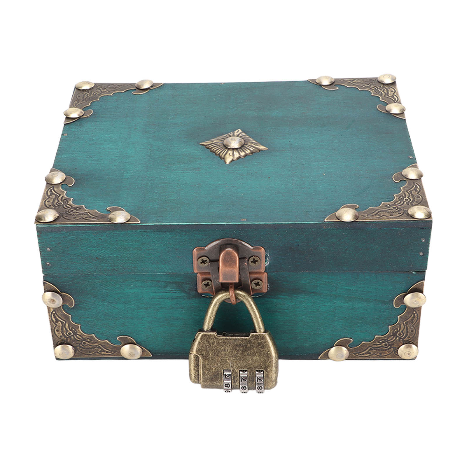Wooden Jewelry Storage Case wi - Vintage And Collectible Items recension och pris