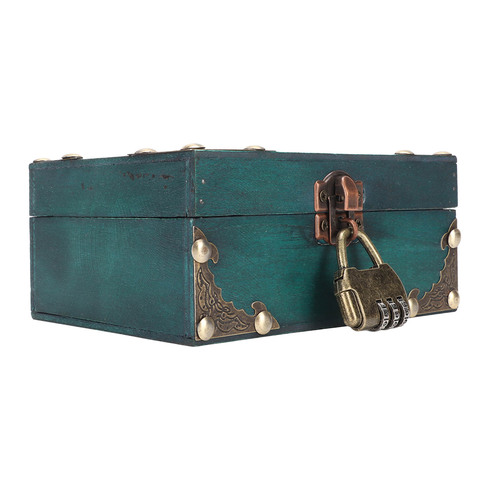 Wooden Jewelry Storage Case wi - Vintage And Collectible Items recension och pris