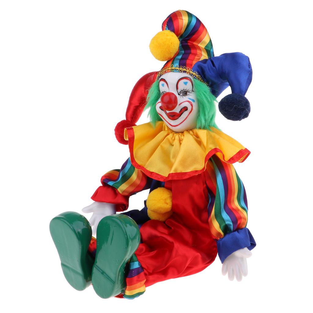Handmade Porcelain Clown Dolls - Vintage Collectible Clowns recension och pris