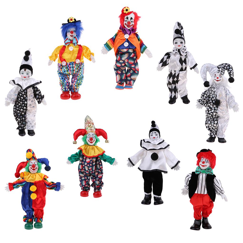 Handmade Porcelain Clown Dolls - Vintage Collectible Clowns recension och pris