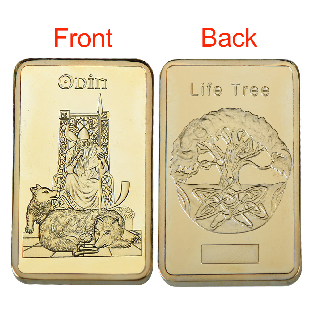 5pcs Norse Mythology Replica G - Vintage Collectible Coins recension och pris