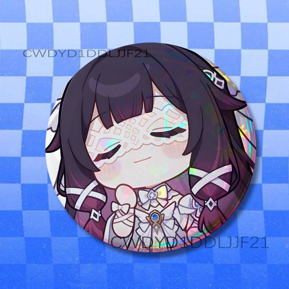 G-Genshin Columbina Impact Vin - Collectible Vintage Brooches recension och pris