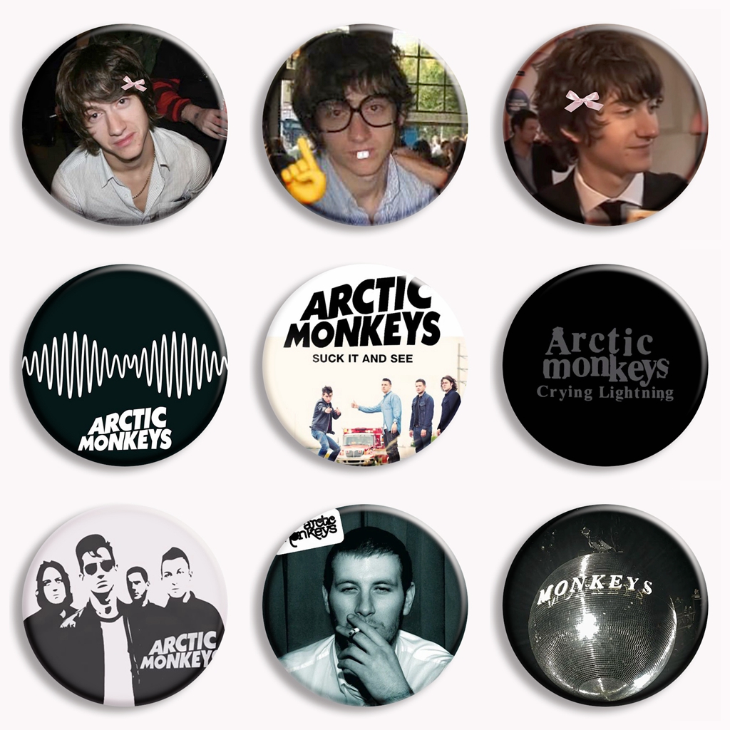 Vintage Arctic Monkeys Music B - Collectible Vintage Brooches recension och pris