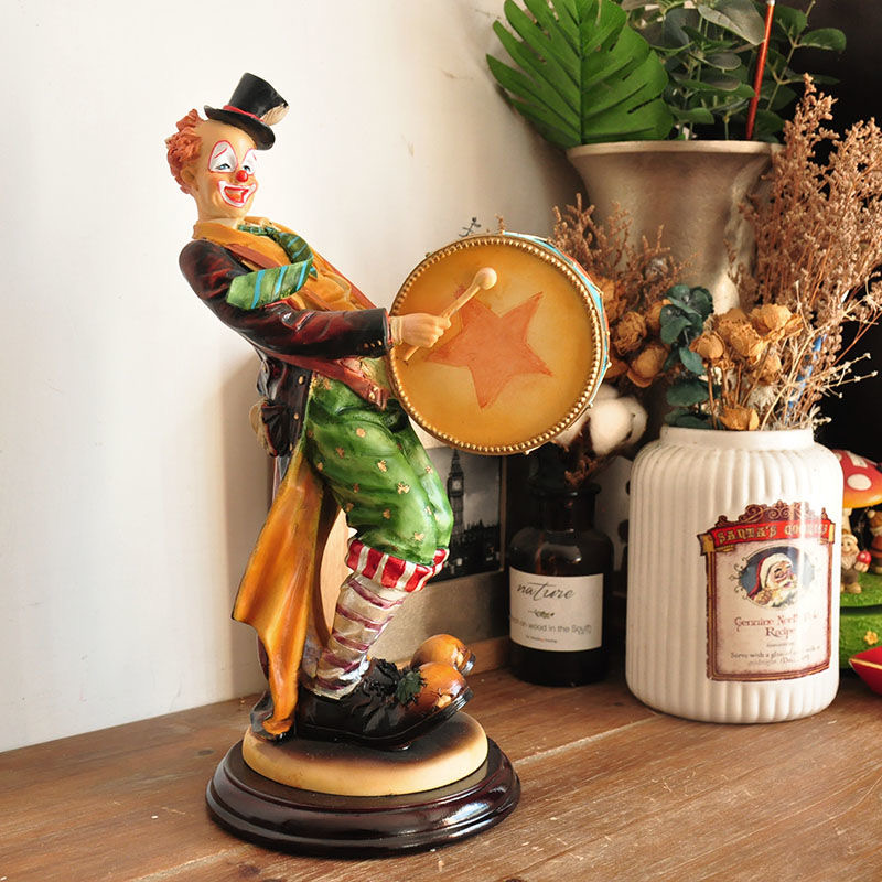 Vintage Handmade Painting Perf - Vintage Collectible Clowns recension och pris