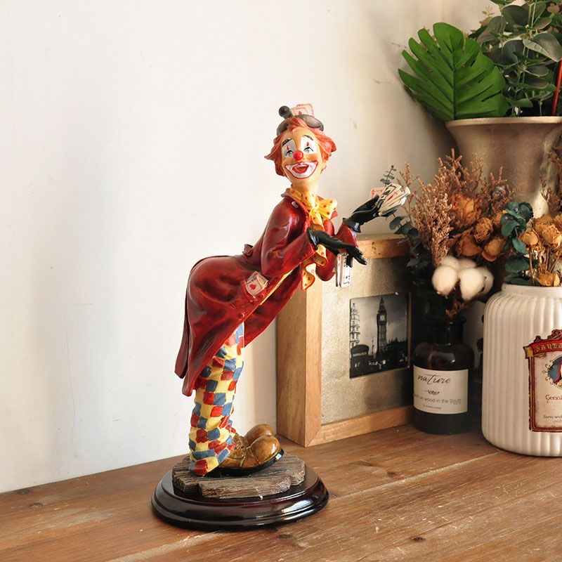 Vintage Handmade Painting Perf - Vintage Collectible Clowns recension och pris