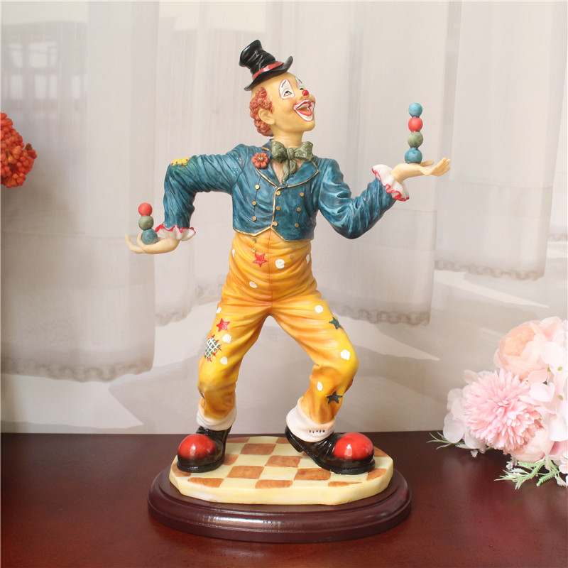 Vintage Handmade Painting Perf - Vintage Collectible Clowns recension och pris