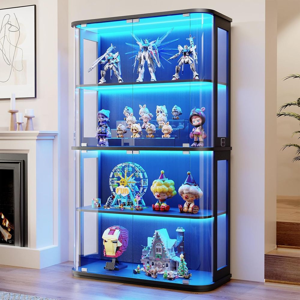 Large Rounded Display Cabinet  - Collectible Collection recension och pris
