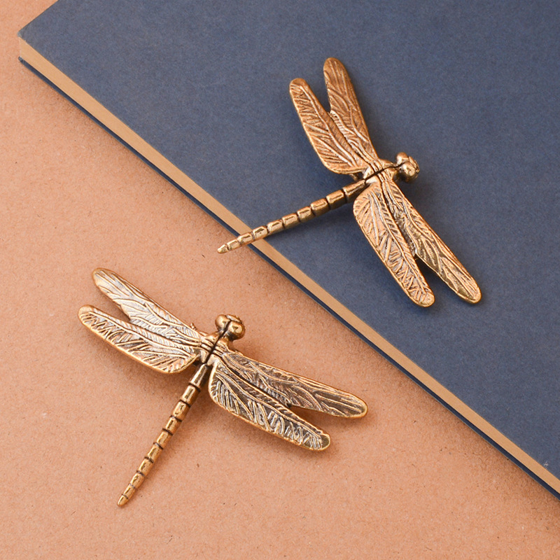 New【Vintage Brass Dragonfly Or - Vintage Collectible Ornaments recension och pris