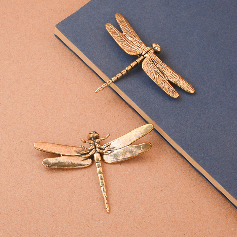 New【Vintage Brass Dragonfly Or - Vintage Collectible Ornaments recension och pris