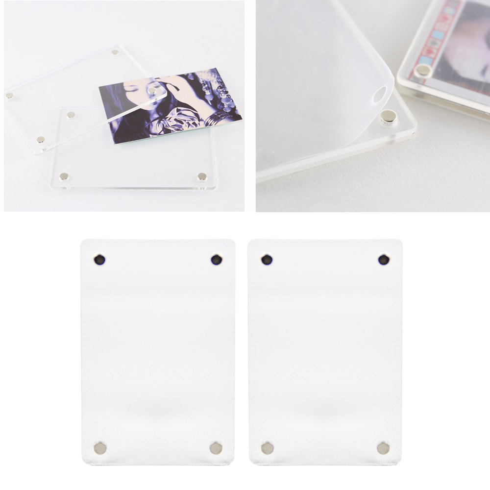 1-10 Pack 3 Inch Acrylic Fridg - Instant Film Pack recension och pris