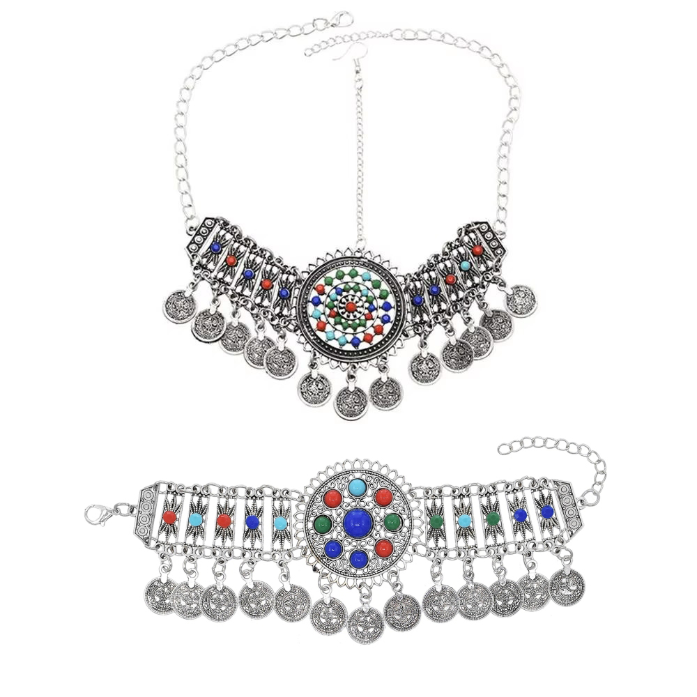 Pakistan Ethnic Colorful Bead  - Vintage Collectible Coins recension och pris