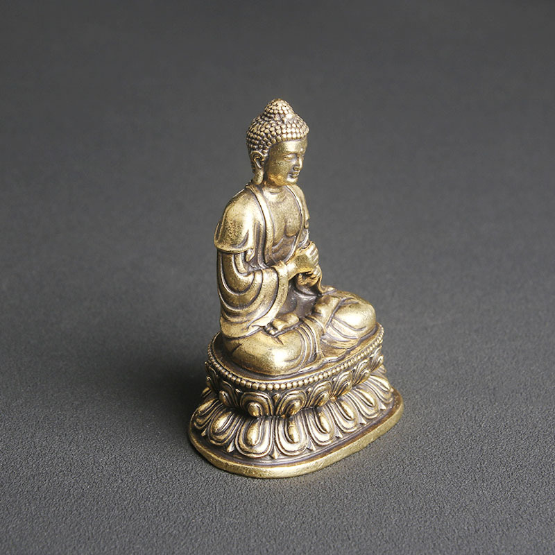 Vintage Pure Brass Vairocana B - Vintage Collectible Ornaments recension och pris