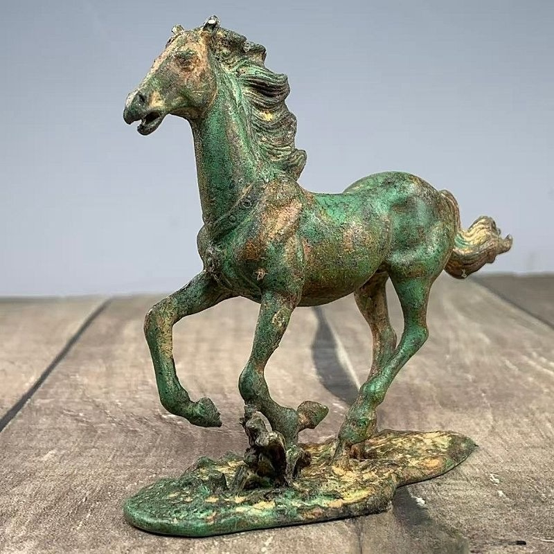 Antique Zodiac Horse Statue Ga - Vintage Collectible Ornaments recension och pris
