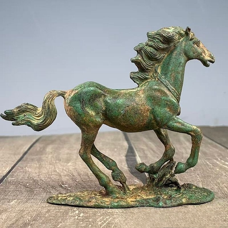 Antique Zodiac Horse Statue Ga - Vintage Collectible Ornaments recension och pris