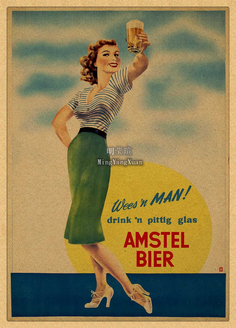 Vintage Beer Wine Drink Chart  - Collectible Vintage Wine recension och pris