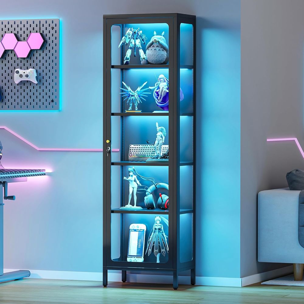 69 Glass Display Cabinet with  - Collectible Collection recension och pris