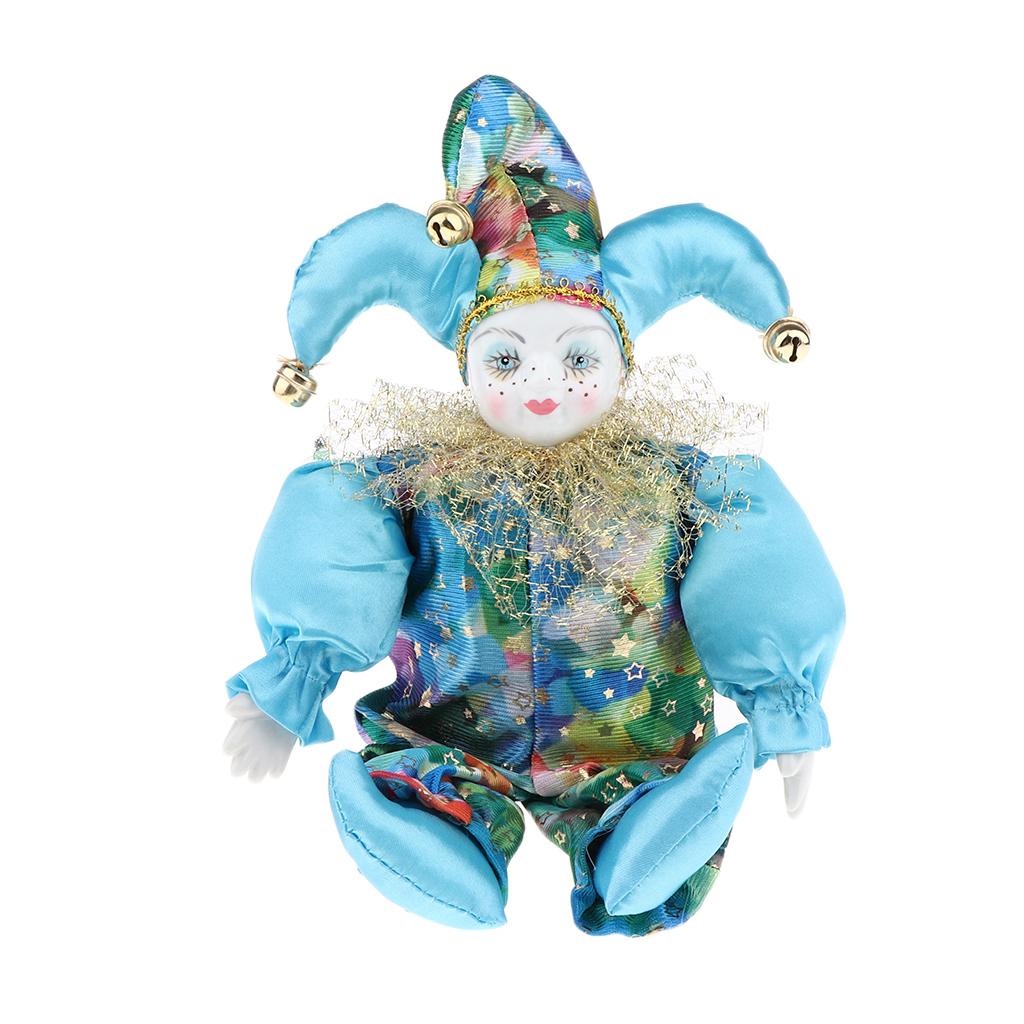 Funny Vintage Clown Doll Porce - Vintage Collectible Clowns recension och pris