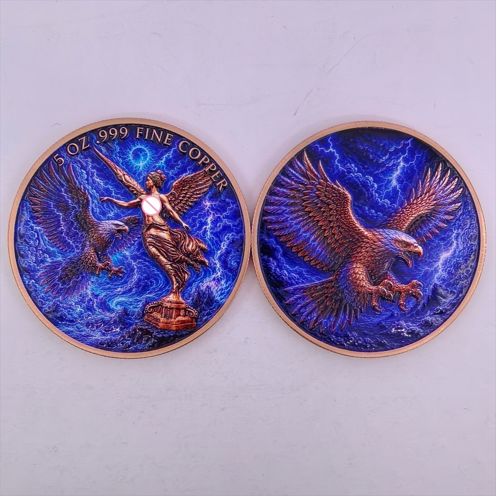 5oz .999 Fine Copper Mexico Li - Vintage Collectible Coins recension och pris