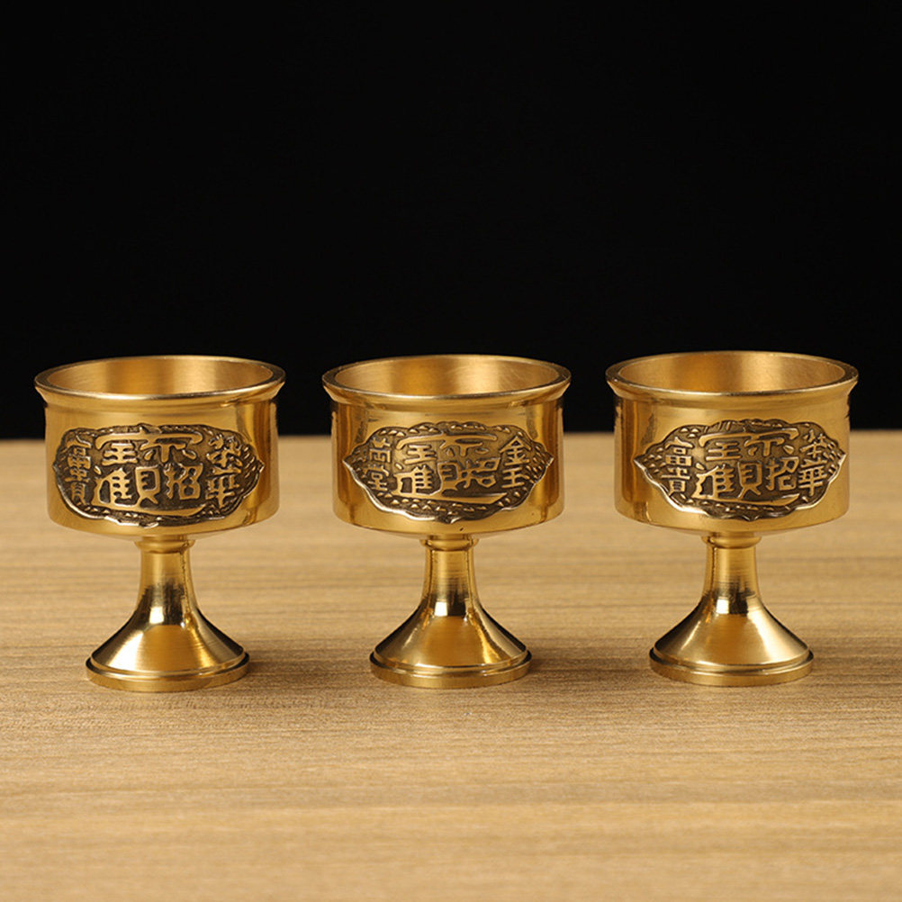1Pcs Pure Copper Wine Cup Vint - Collectible Vintage Wine recension och pris