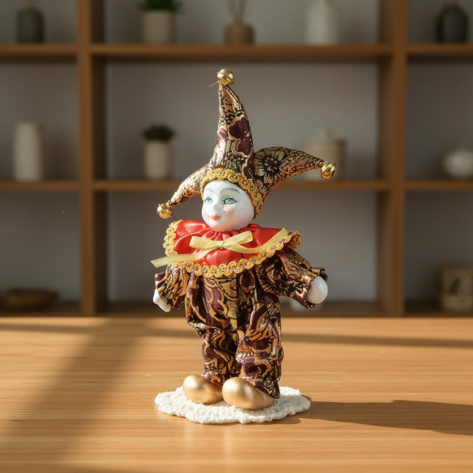 Italian Good Luck Doll Handmad - Vintage Collectible Clowns recension och pris