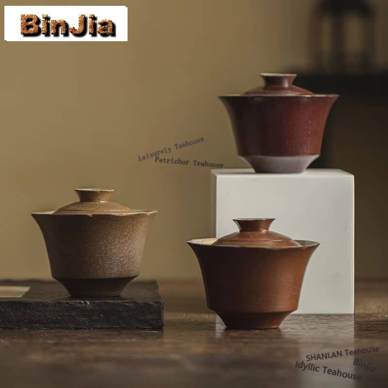140ml Handmade Rough Pottery C - Vintage Collectible Pottery recension och pris