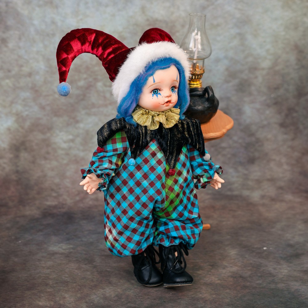 Halloween Gift 14 Inch Ceramic - Vintage Collectible Clowns recension och pris
